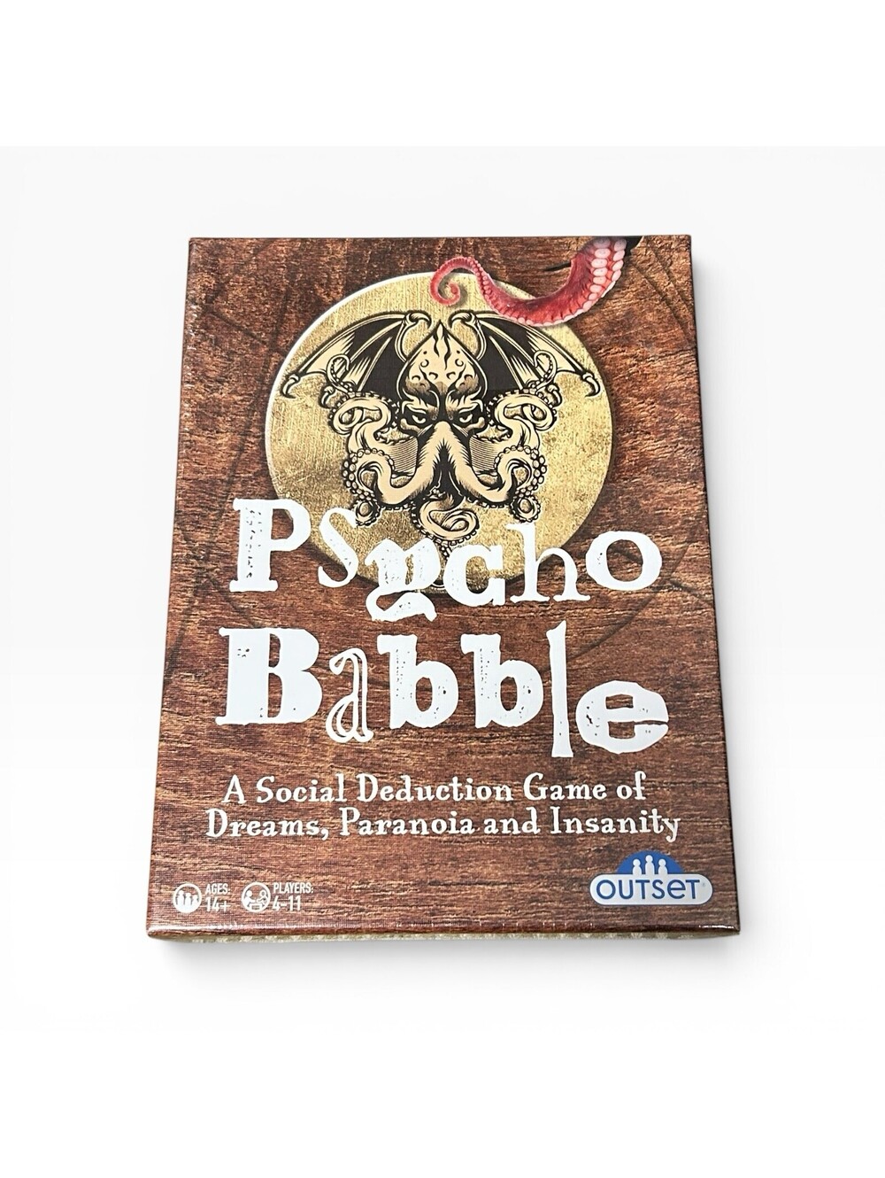 Psycho Babble Social Deduction Party Game New Sealed Bluffing Strategy Family